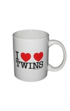 I Heart Twins Coffee Mug